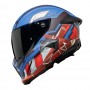 Мотошолом Ruroc ATLAS 4.0 - MARVEL'S CAPTAIN AMERICA