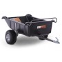 Причіп-самоскид одновісний для квадроцикла SHARK ATV TRAILER GARDEN 680 BLACK, 2 Колеса