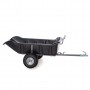 Причіп-самоскид одновісний для квадроцикла SHARK ATV TRAILER GARDEN 680 BLACK, 2 Колеса