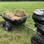 Причіп-Самоскид Двовісний для квадроцикла SHARK ATV TRAILER GARDEN 680 BLACK, 4 Колеса