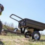 Причіп Одновісний для квадроцикла SHARK ATV TRAILER GARDEN 150 Зелений
