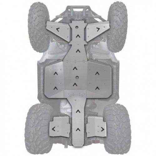 Захист днища XRW COMPLETE KIT ALU - POLARIS SPORTSMAN 570 img