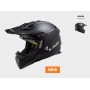 Мотошолом LS2 MX437 FAST MATT BLACK