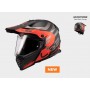 Мотошолом  LS2 MX436 PIONEER EVO ADVENTURER MATT BLACK ORANGE 2022