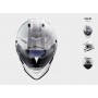 Мотошолом LS2 MX436 PIONEER EVO GLOSS WHITE