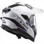 Мотошолом LS2 MX701 EXPLORER SOLID WHITE 2021