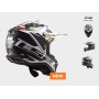 Мотошолом LS2 MX700 subverter evo stomp WHITE BLACK
