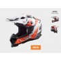 Мотошолом LS2MX700 SUBVERTER EVO ASTRO WHITE ORANGE 2021