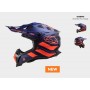 Мотошолом LS2MX700 SUBVERTER EVO CARGO Matt BLUE ORANGE 2021
