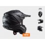 Мотошолом LS2MX700 SUBVERTER EVO NOIR MATT BLACK