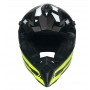 Мотошолом  IMX Racing FMX-02 - Чорно-жовтий флуоресцентно-білий