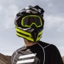 Мотошолом  IMX Racing FMX-02 - Чорно-жовтий флуоресцентно-білий