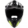 Мотошолом IMX Racing FMX-022 - Чорний, Жовтий, Синій, Сірий