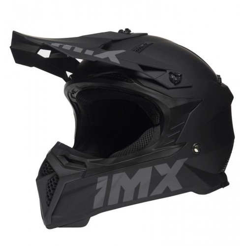 Мотошолом IMX Racing FMX-02 - Чорний - Матовий img