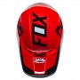 Мотошолом Fox V1 Lux - Червоний