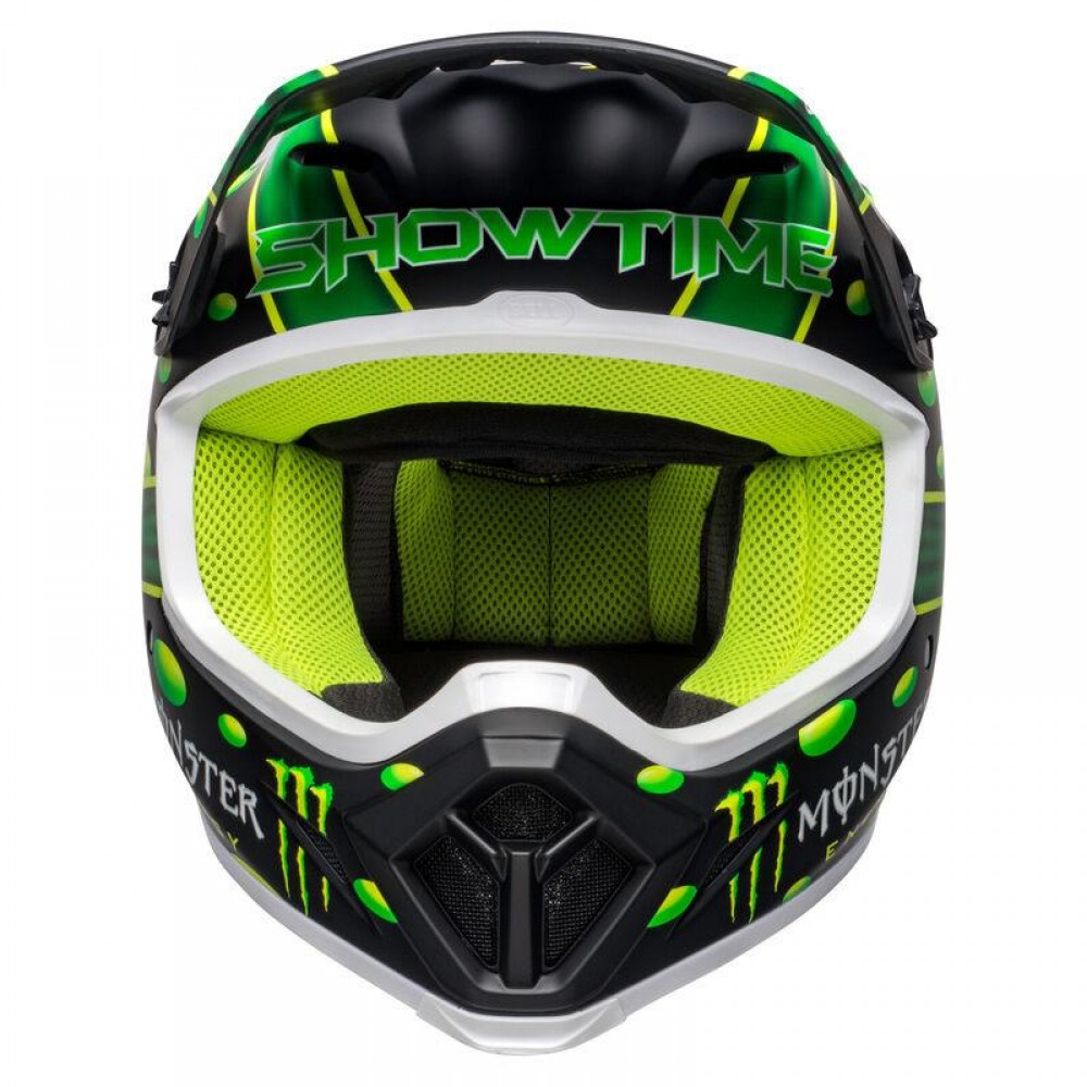 BELL MX-9 MIPS Showtime ベル Мотошолом Bell Mx-9 Mips Mcgrath Showtime Replica Helmet Чорний та