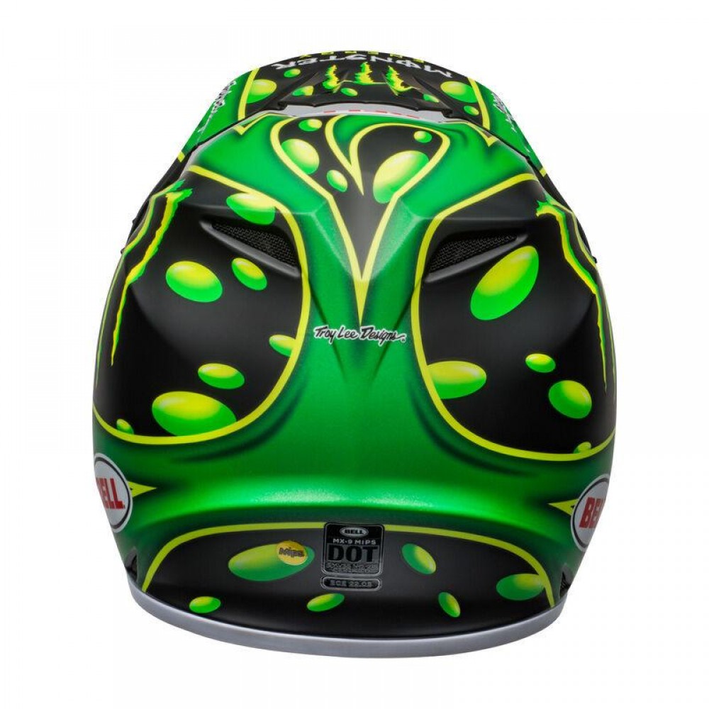 BELL MX-9 MIPS Showtime ベル Мотошолом Bell Mx-9 Mips Mcgrath Showtime Replica Helmet Чорний та