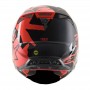 Мотошолом Alpinestars Supertech S-M8 Echo Чорний-Сірий-Червоний