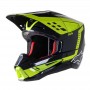 Мотошолом Alpinestars S-M5 Beam Чорний, антрацитовий жовтий флуоресцентний