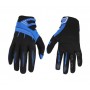 Рукавички літні для квадроцикла шкіряно-текстильні, модель Spectrum, сині