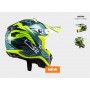 Мотошолом LS2MX700 SUBVER EVO ASTRO COBALT H-V Yellow