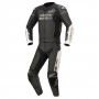 Шкіряний костюм ALPINESTARS GP FORCE V2 2PCS Білий-чорний  48