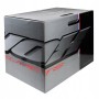 Мотошолом NOX N312 Block Blanc - Rouge White - Red + Пінлок
