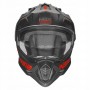 Мотошолом NOX N312 Extend Noir Mat Rouge / Matt Black Red + Пінлок