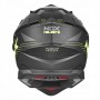 Мотошолом NOX N312 Extend Noir Mat - Jaune fluo / Matt black - neon yellow + Пінлок