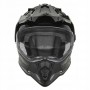Мотошолом NOX N312 Extend Metalik Noir Brillant / Shiny black + Пінлок