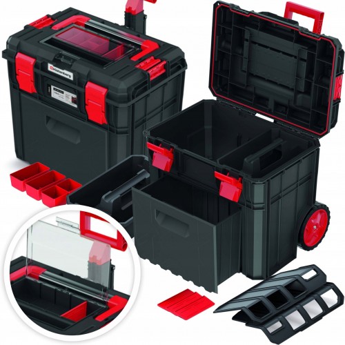 Ящик для інструментів органайзер Kistenberg X-Block ALU LOG img