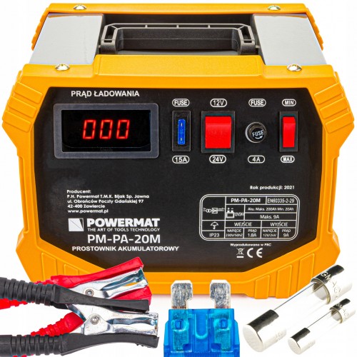 Зарядний пристрій Powermat 18A 12V/24V LCD img