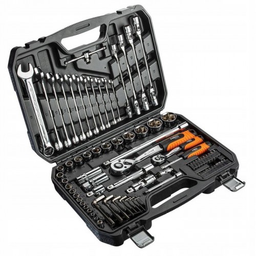 Набір інструментів NEO TOOLS 1/4", 1/2",  77 ел img