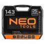 Набір інструментів NEO TOOLS 143 ел