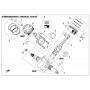 Поршень для квадроциклів - Cfmoto 800 X8 - 0800-040001-0002