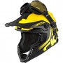 Мотошолом CKX Titan BLACK/YELLOW XXL