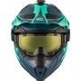 Мотошолом CKX Titan D.BLUE/GREEN MATT