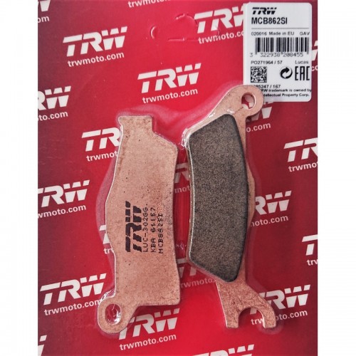 Гальмівні колодки для квадроцикла Can Am Outlander Renegade 500 650 800 1000 - MCB862SI img