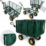 Садовий візок з високими бортами 250л / 500кг Humberg HM-503